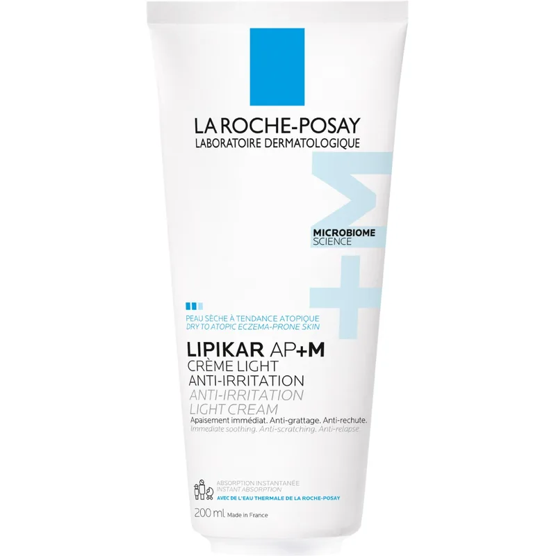 Бальзам La Roche-Posay (Ля Рош-Позе) Lipikar Light АР+M ліпідовідновлювальний легкий бальзам для догляду за сухою, дуже сухою та схильною до атопії шкірою обличчя та тіла немовлят, дітей та дорослих 200 мл