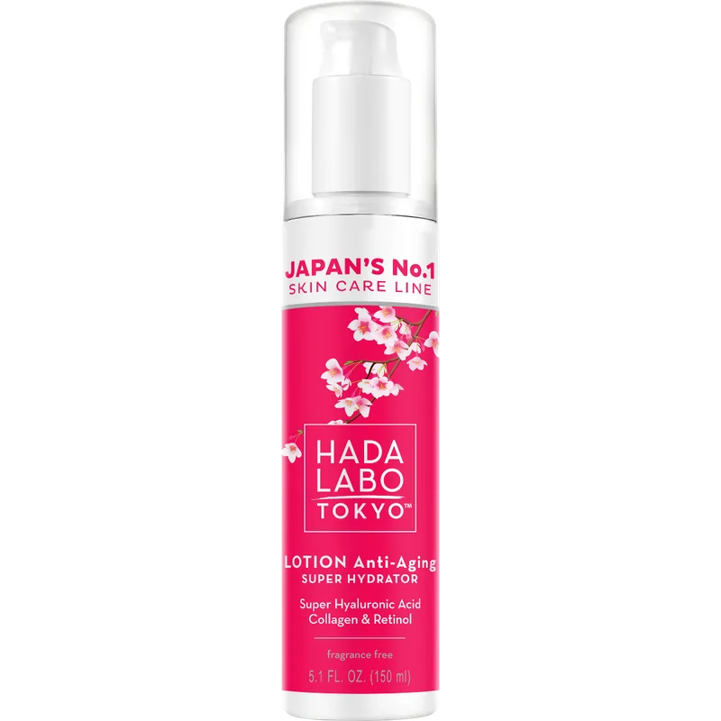 Лосьйон Hada Labo Tokyo (Хада Лабо Токіо) Red для обличчя зволожуючий проти зморшок 150 мл
