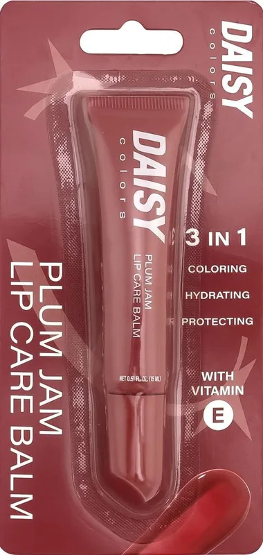 Кольоровий бальзам для губ DAISY COLORS Lip Care Balm