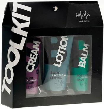 Набір Mades Cosmetics M|D|S (shv/cr/100ml + b/lot/150ml + ash/balm/100ml)