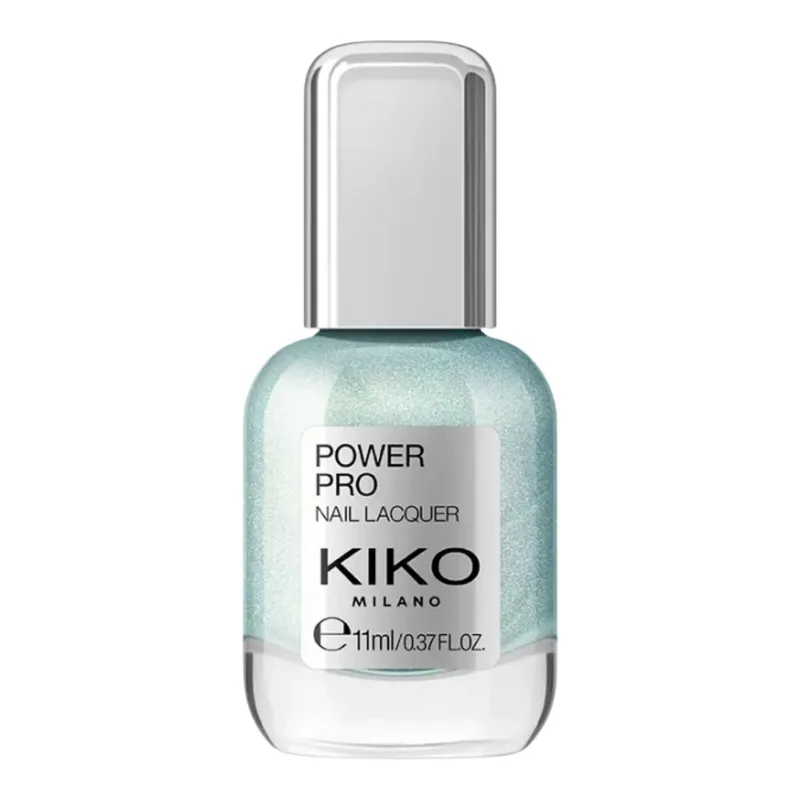 KIKO Milano Power Pro Nail Lacquer Limited Edition лак для нігтів з ефектом металік 05 Aqua Voltage 11 мл