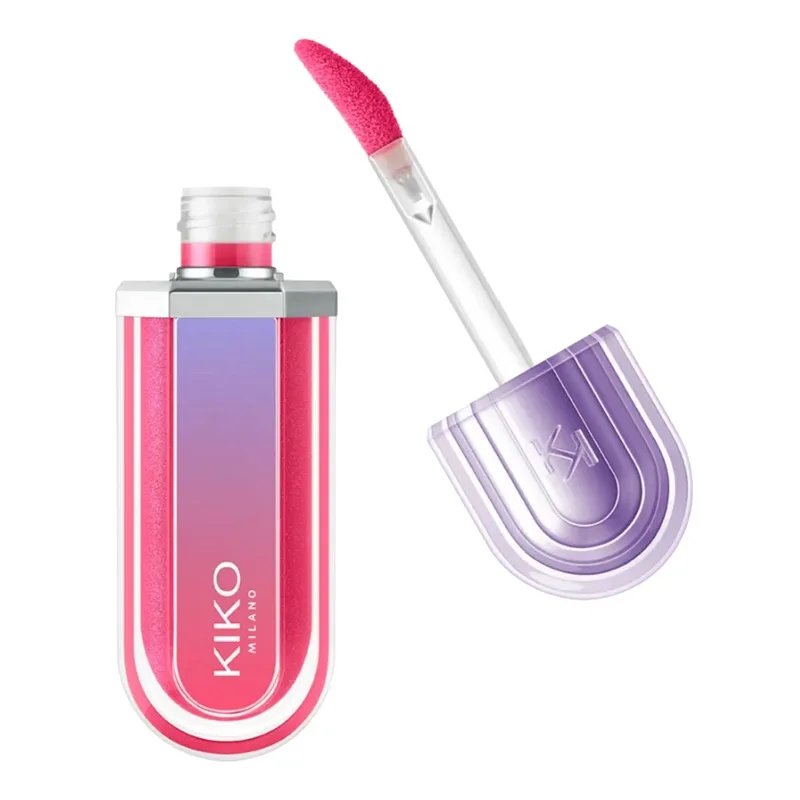 KIKO Milano 3d Hydra Xtreme Lipgloss Limited Edition зволожуючий блиск для губ з екстремальним ефектом 3D-об’єму 10 Pink Pulse 6 мл