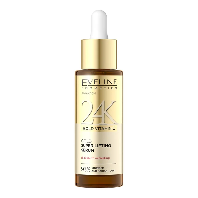 Eveline Cosmetics 24K Gold Vitamin C золота суперсироватка з ліфтинговим ефектом 30 мл