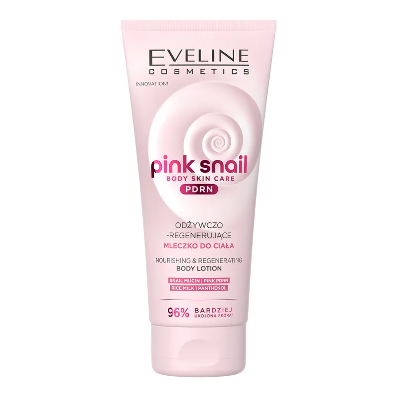 Eveline Cosmetics Pink Snail живильно-відновлююче молочко для тіла 200 мл