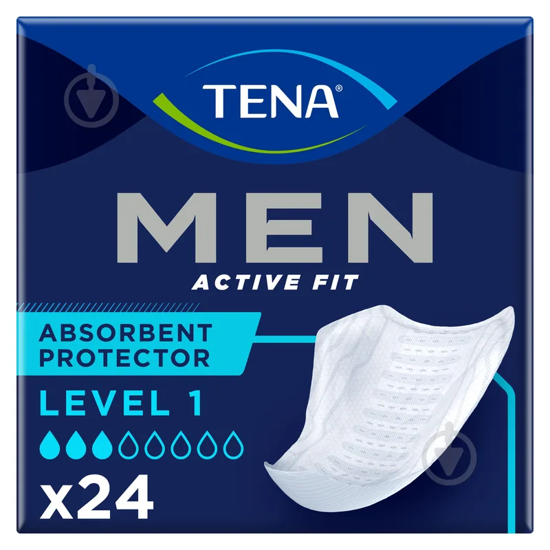 Прокладки урологічні TENA Men Active Fit Level