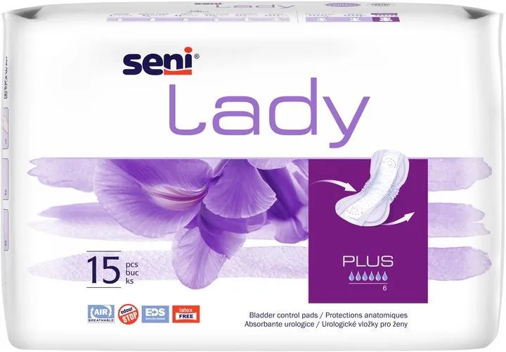 Урологічні прокладки Seni Ledi Plus 15 шт. 6 крап.