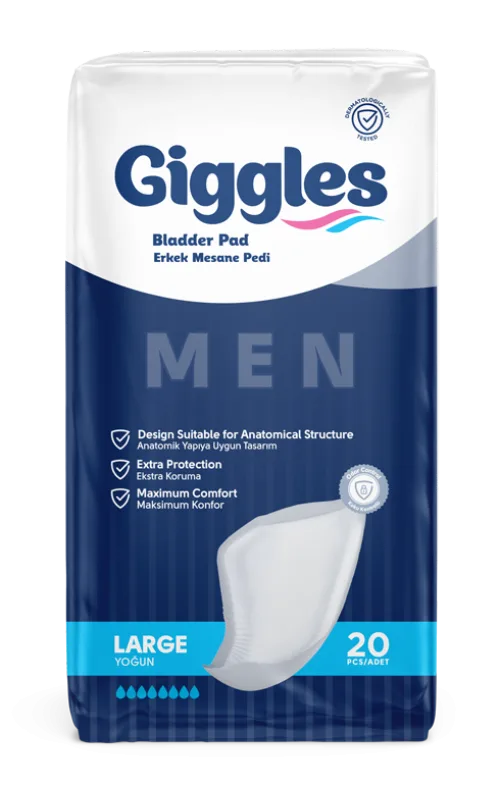 Прокладки урологічні жіночі Giggles Bladder Pad M Normal 20