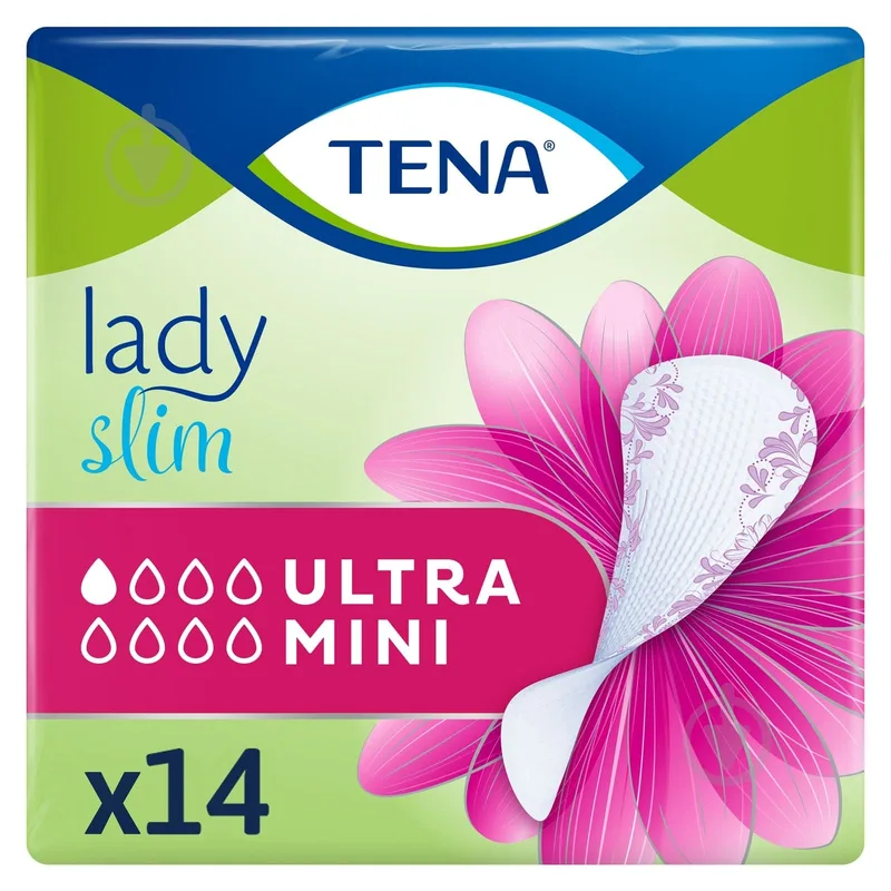 Прокладки Tena Lady Slim Ultra Mini 14 шт.