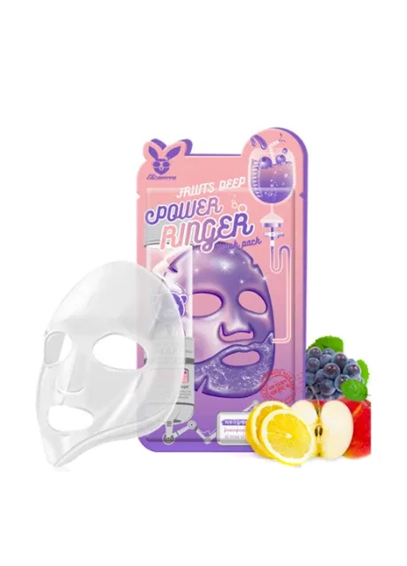 Маска для обличчя фруктова Elizavecca Fruits Deep Power Ringer Mask