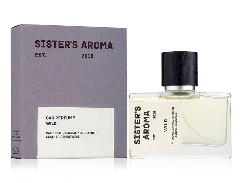 Ароматизатор для авто «Дикий» Sister's Aroma Car Perfume Wild, 50мл