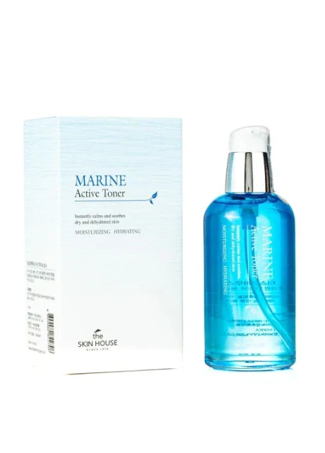 Тонер для обличчя з керамідами The Skin HouseMarine Active Toner, 130 мл The Skin House (203674815)