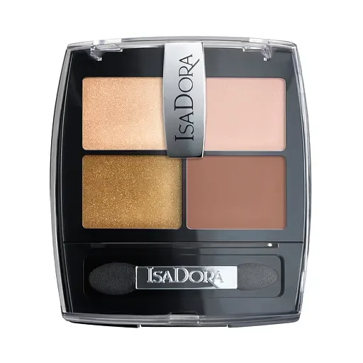 Тіні для повік IsaDora Eye Shadow Quartet, відтінок 25 (Rose Glam), вага 5 г (574892)