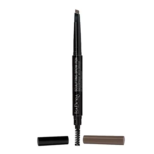 Олівець для брів IsaDora Sculpting Brow Pen Waterproof With Brush Medium Brown тон 03, 0.2 г (492735)