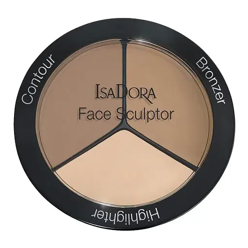 Палітра хайлайтерів для обличчя IsaDora Face Sculptor №03 Nude 18 г (492843)