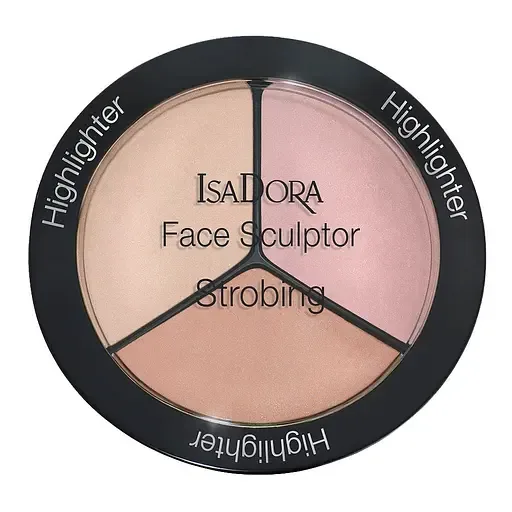 Палітра хайлайтерів для обличчя IsaDora Face Sculptor №20 Cool Glow 18 г (492848)
