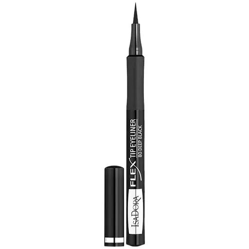 Підводка для очей IsaDora Flex Tip Eyeliner Deep Black відтінок 80, 1 мл (492703)