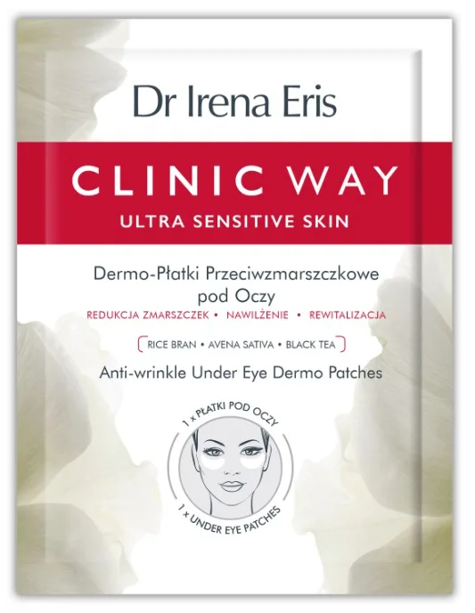 Патчі Dr. Irena Eris Clinic Way під очі проти зморшок 1х2 шт