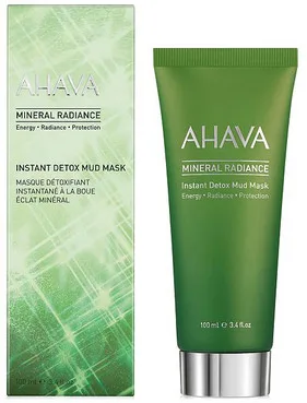 Грязьова маска-детокс для обличчя Ahava Mineral Radiance Instant Detox Mud Mask