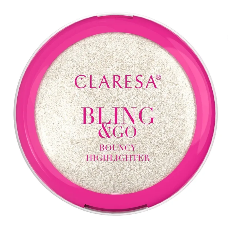 Claresa Bling & Go Bouncy Highlighter хайлайтер для обличчя 01 Moonstone 8,5 г
