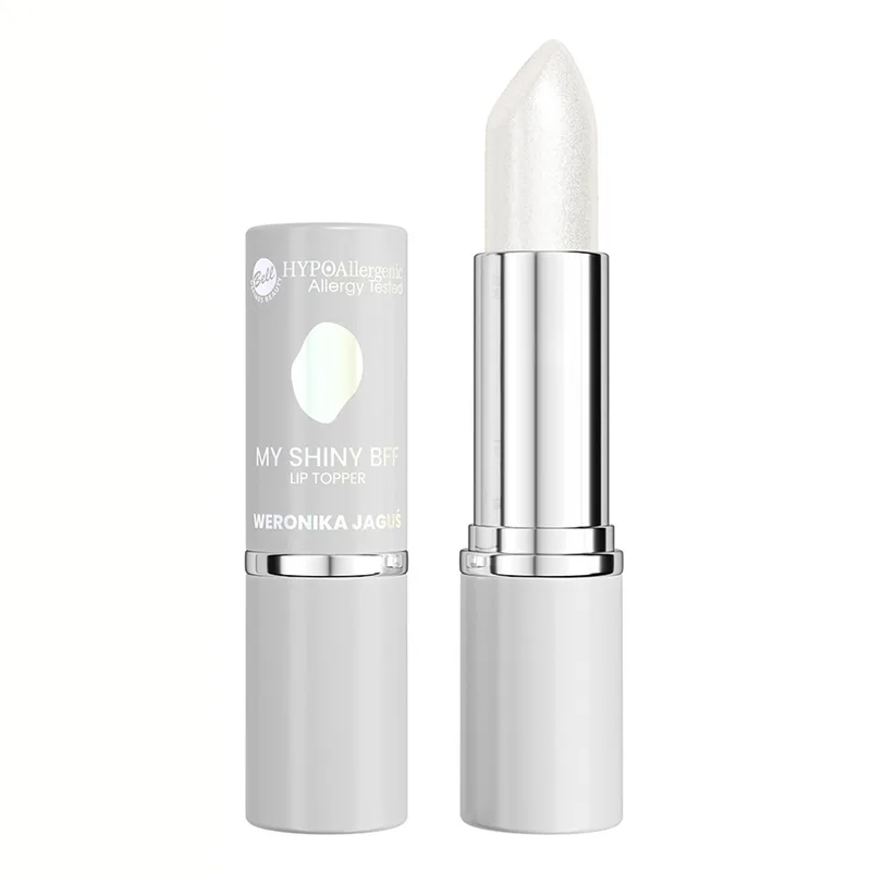 Bell Hypoallergenic x Weronika Jaguś My Shiny BFF Lip Topper блискучий топер для губ у вигляді стіка 01 Shiny As F*** 4,7 г