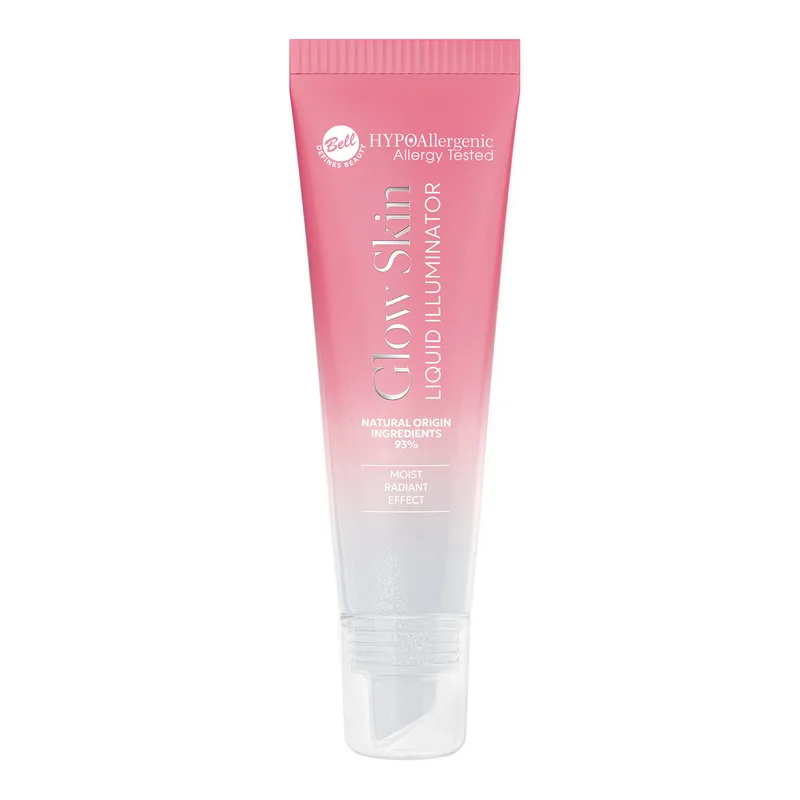 Bell Hypoallergenic Glow Skin Liquid Illuminator рідкий хайлайтер для обличчя 01 Dreamlight 11,5 г