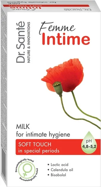 Молочко для інтимної гігієни Dr.Sante Femme Intime М'який дотик 230 мл (922954)