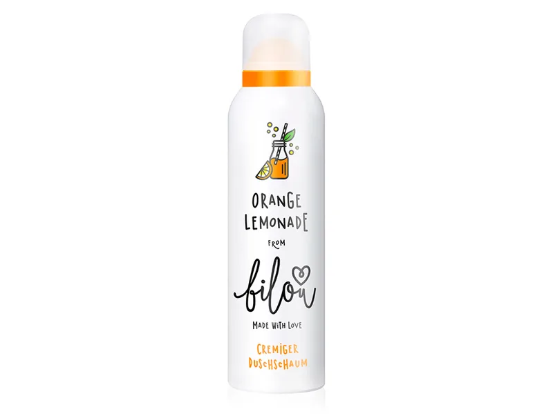 Пінка для душу «Апельсиновий лимонад» Bilou Orange Lemonade Shower Foam, 200мл