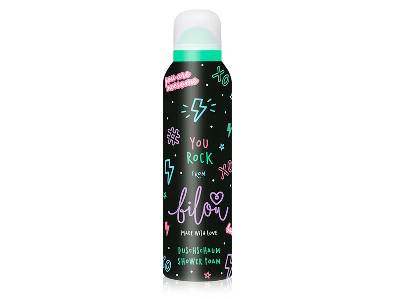 Пінка для душу «Квітково-ванільний» Bilou You Rock Shower Foam, 200мл