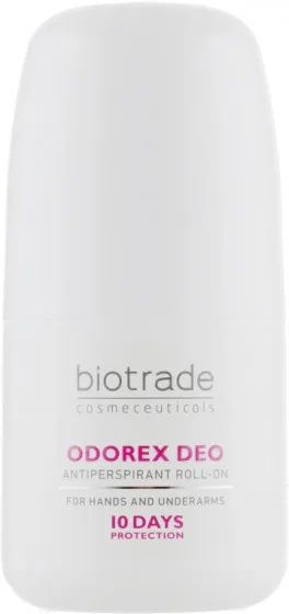 Biotrade Odorex Deo Antiperspirant Roll-On - Кульковий антиперспірант тривалої дії "10 днів захисту"