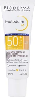 Тонуючий захисний крем для обличчя - Bioderma Photoderm Bioderma Photoderm Protector Solar Anti Manchas SPF50+ Light (40ml) (1164510-1552636-2)