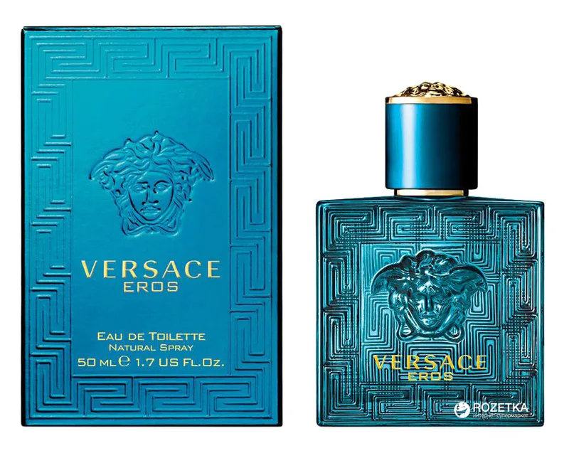 Туалетна вода для чоловіків Versace Eros 100 мл (8011003809219)