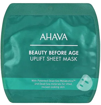 Ліфтингова відновлююча тканинна маска Ahava Uplifting & Firming Sheet Mask