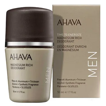 Дезодорант роликовий для чоловіків Ahava Men Time To Energize Magnesium Rich Deodorant