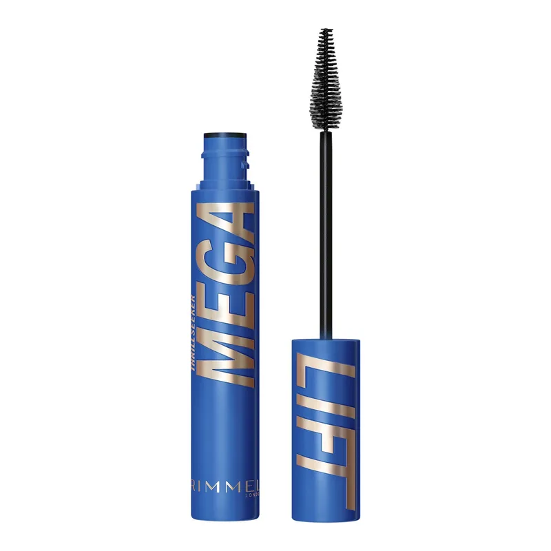 Rimmel Thrill Seeker Mega Lift водостійка туш для вій 004 Waterproof Black 10 мл
