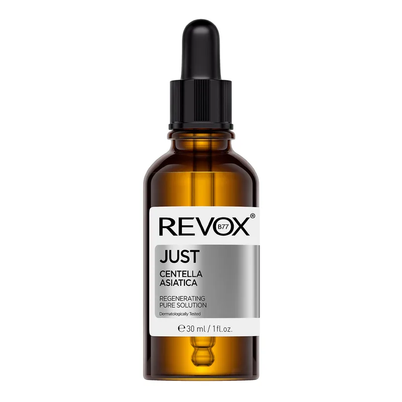 Revox B77 Just Centella Asiatica Regenerating Pure Solution — заспокійливе сироватка для обличчя з азіатською центеллою, 30 мл
