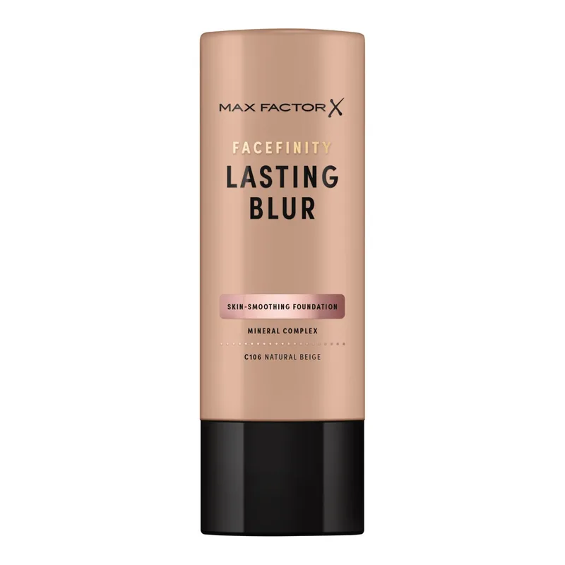 Max Factor Facefinity Lasting Blur тональний крем для обличчя, що вирівнює недоліки, C106 Natural Beige, 35 мл