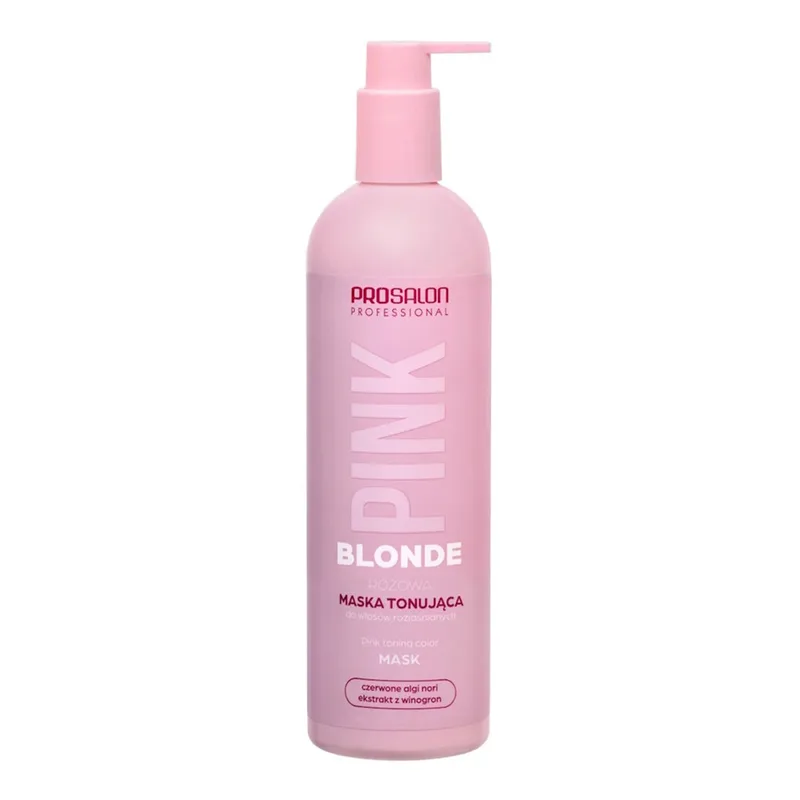 Prosalon Professional Pink Blonde рожева тонуюча маска для освітлених волосся, 500 мл