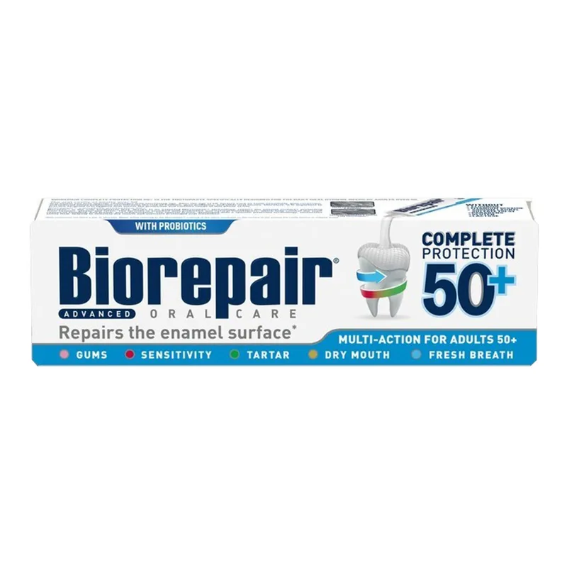 Biorepair Complete Protection зубна паста для дорослих 50+ 75 мл