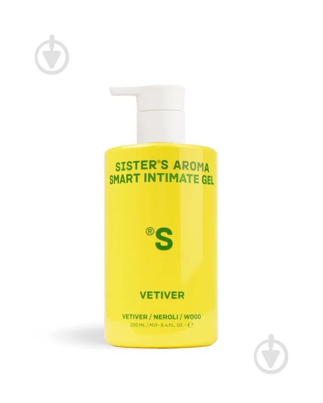 Гель для інтимної гігієни «Ветівер» Sister's Aroma Smart Intimate Gel Vetiver, 250мл