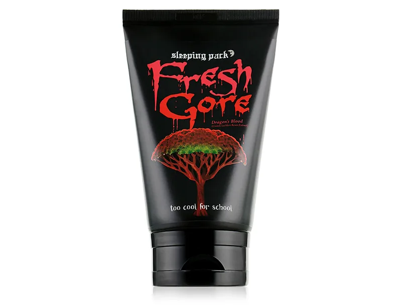 Нічна маска для обличчя з екстрактом драконового дерева Too Cool For School Fresh Gore Sleeping Pack