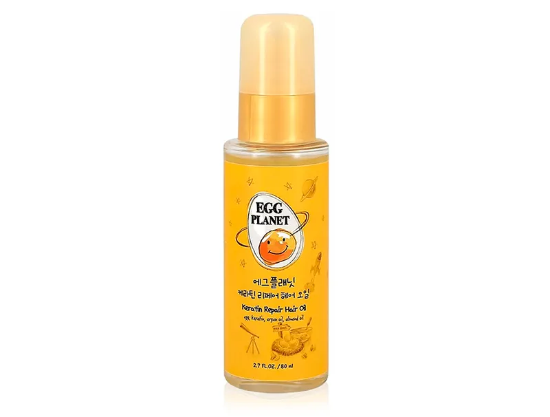Відновлююча олія для волосся з кератином Daeng Gi Meo Ri Egg Planet Keratin Repair Hair Oil, 80мл