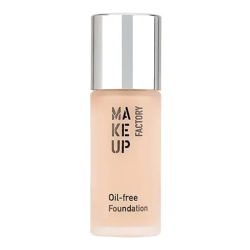 Знежирений тональний крем Make Up Factory Oil Free Foundation, відтінок 01 (Rosy Ivory), 20 мл (409181)