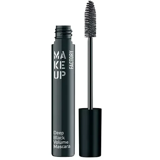 Об'ємна туш для вій Make Up Factory Deep Black Volume Mascara відтінок 01 (Deep Black) 18 мл (405073)