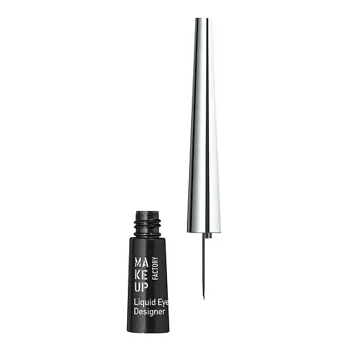 Підводка для очей Make up Factory Liquid Eye Designer рідка відтінок 01 чорна 2.5 мл (358403)