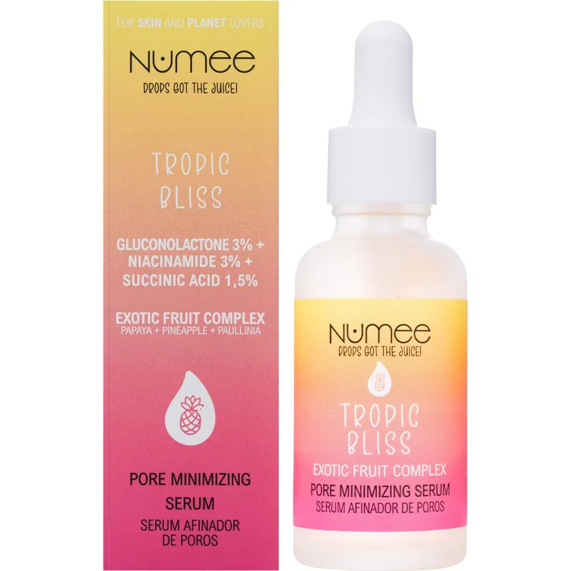 Сироватка Numee (Нумі) для обличчя для звуження пор Tropic Bliss (Тропічне блаженство) 30 мл