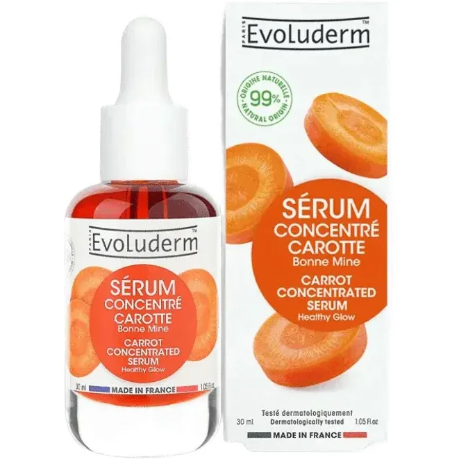 Сироватка Evoluderm (Еволюдерм) для обличчя з екстрактом моркви 30 мл