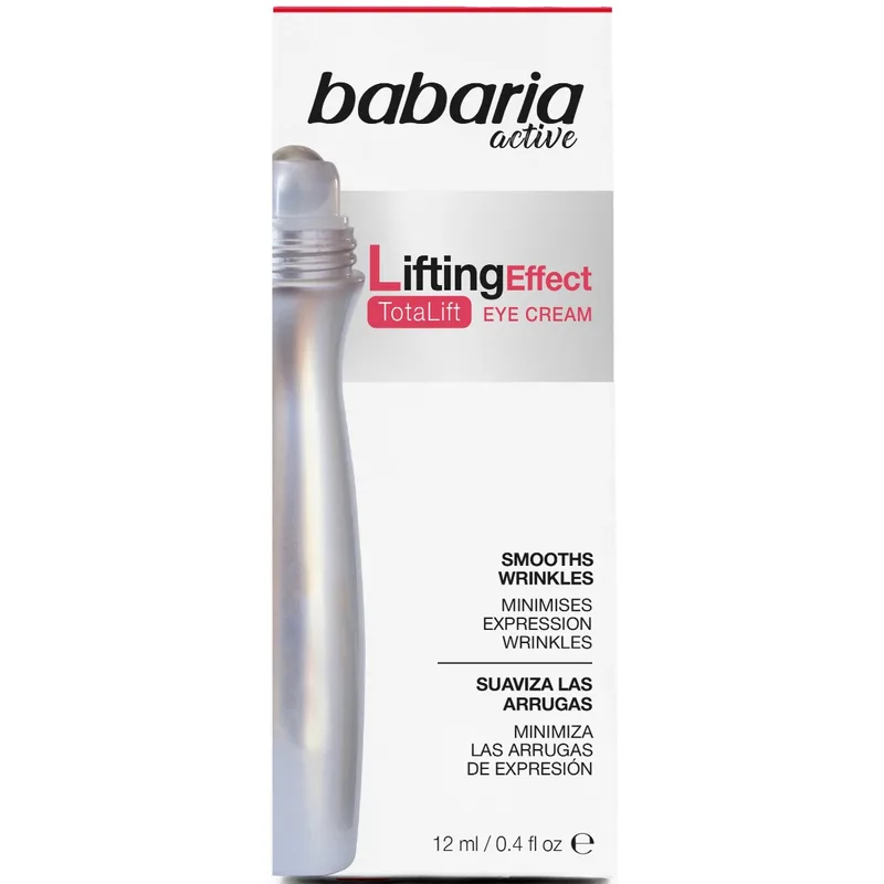 Крем Babaria (Бабарія) для контуру очей з ліфтинг-ефектом, ролик 12 мл