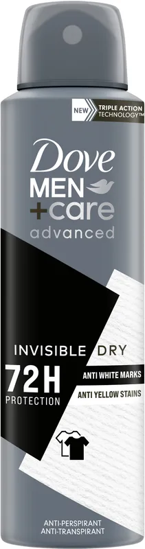Антиперспірант-спрей Dove Men+Care Невидима сухість 150 мл