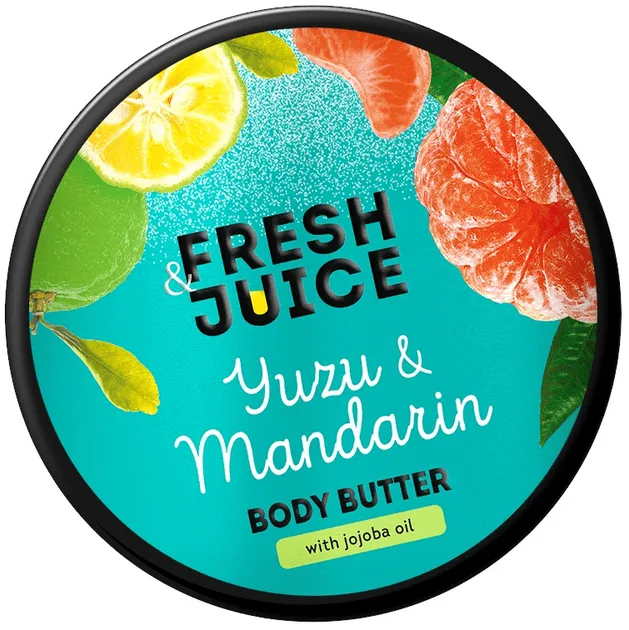 Крем-масло для тіла Fresh Juice Yuzu & Mandarin, 200 мл