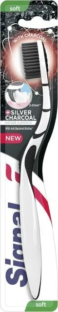 Зубна щітка Signal Charcoal Toothbrush м'якої жорсткості 1 шт.